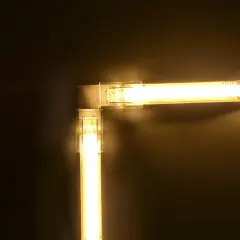 Kytkentäkappale kiinteä | 90 ° astetta 8 mm | 24V | COB LED -nauha | IP20