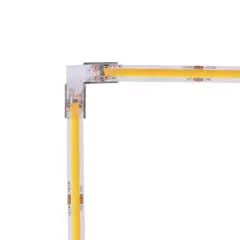 Kytkentäkappale kiinteä | 90 ° astetta 8 mm | 24V | COB LED -nauha | IP20