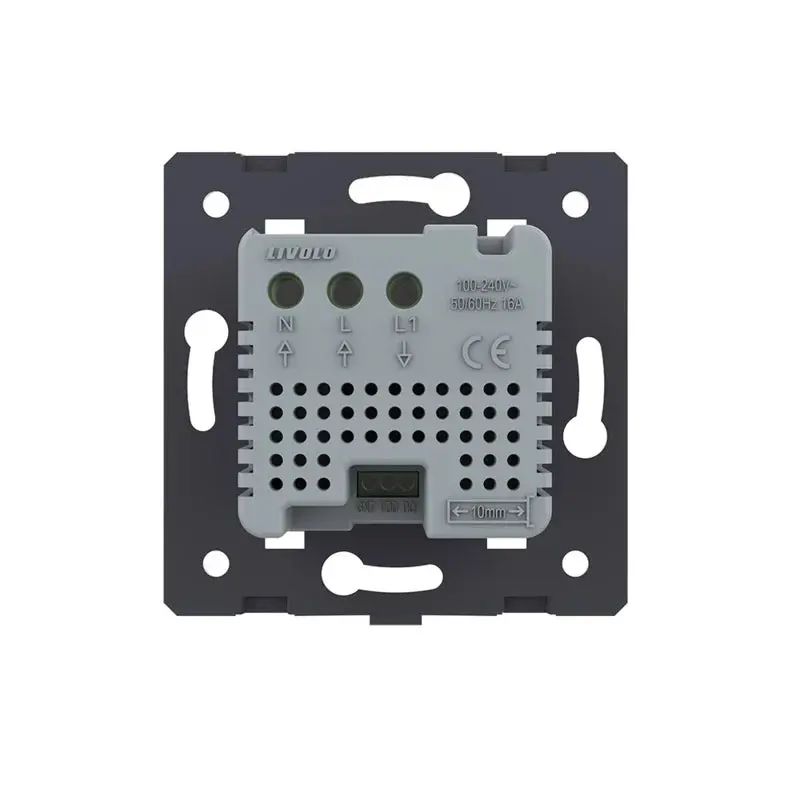 Livolo | Harmaa | SR | Moduuli | Termostaatti 230 V: lle laitteelle