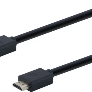 Fuj:tech HDMI High Speed Ethernet -kaapeli, 2 m, musta