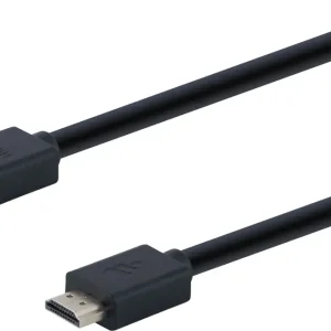 Fuj:tech HDMI High Speed Ethernet -kaapeli, 1 m, musta