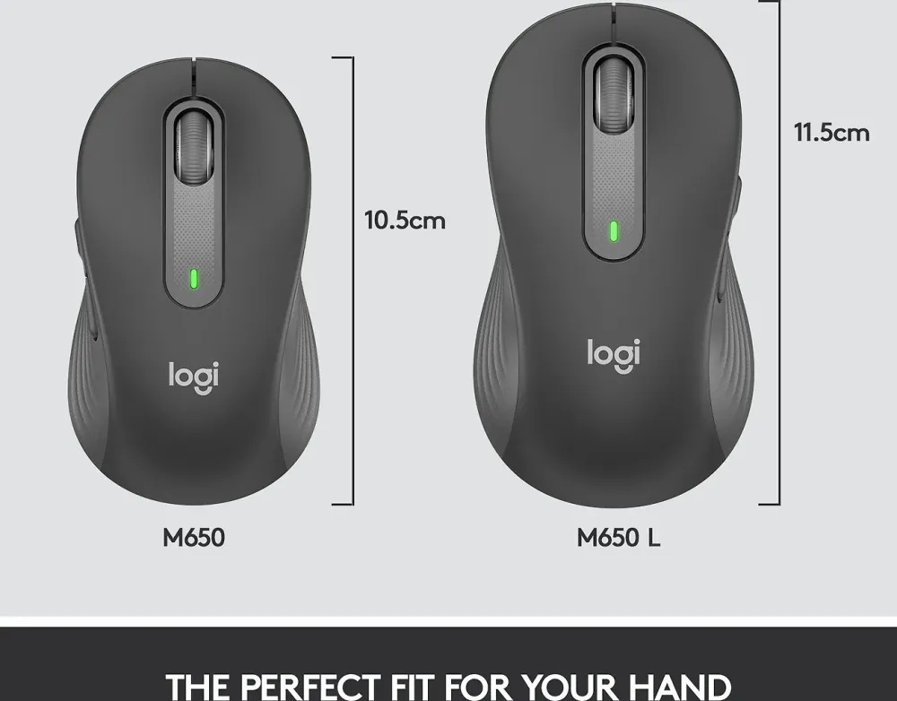 Logitech Signature M650 -langaton hiiri, musta