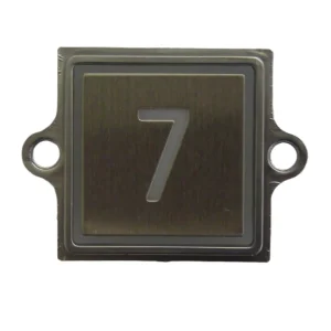 Kone Button 7 valkoinen huuhtelupaneeli KM863053G005H007