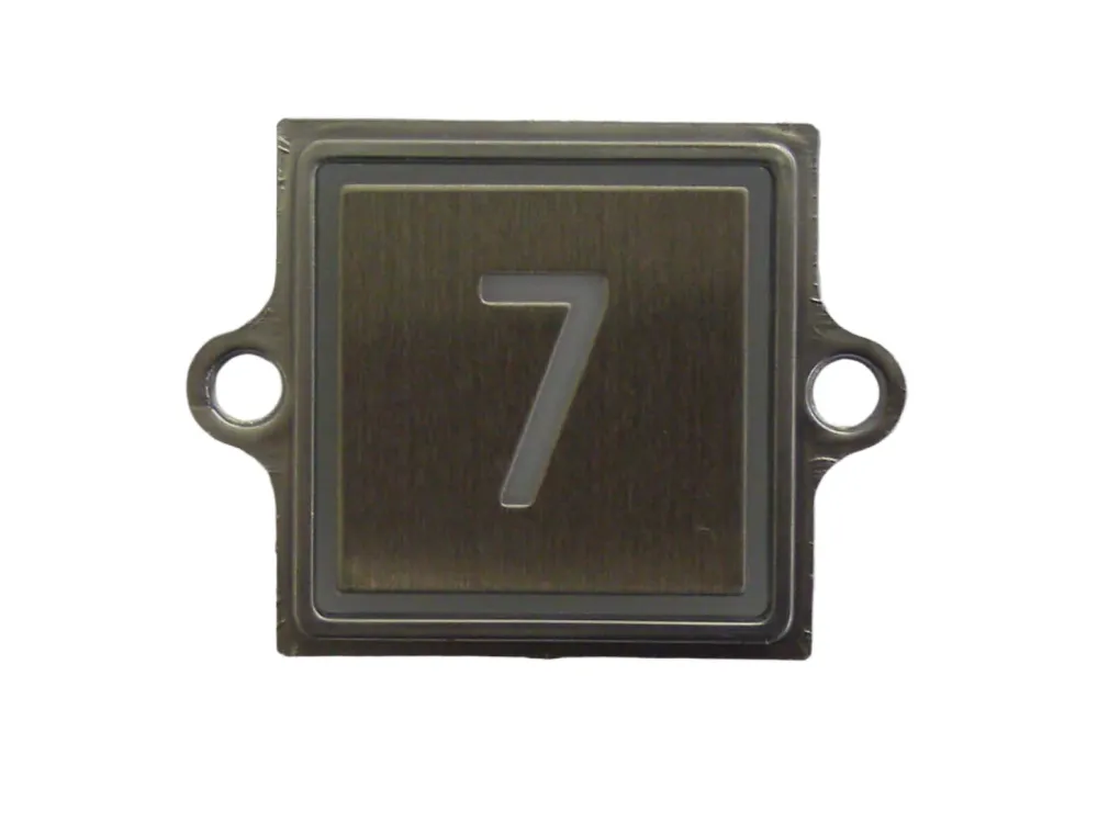 Kone Button 7 valkoinen huuhtelupaneeli KM863053G005H007