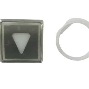 Kone-painike alas osoittava nuoli valkoinen salama LOP-paneeli KM863051G005H092