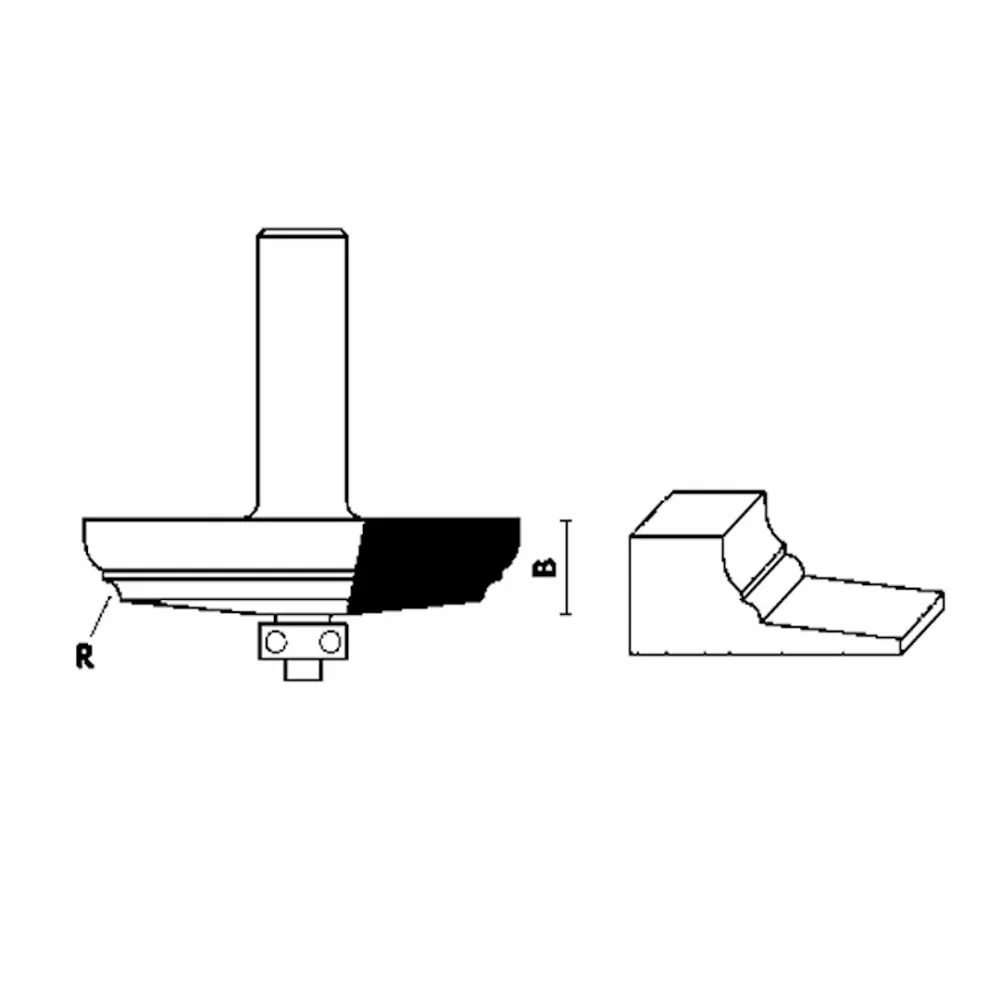 Peilin nousunajoterä varsi 12 mm A53/E179