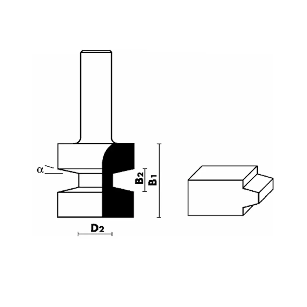 Ruodejyrsin varsi 12 mm E123