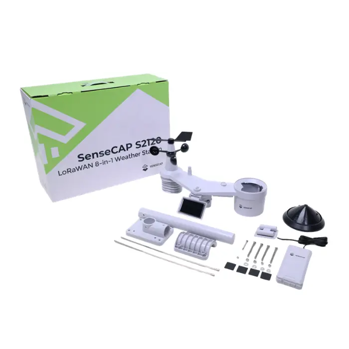 Seeed Studio SenseCAP S2120 8--1 LoRaWAN-sääanturi (ennakkomyynti, saatavilla 4–6 viikon kuluttua)