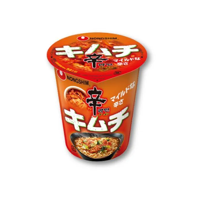 Nongshim Spicy Ramen Kimchi -kuppinuudeli