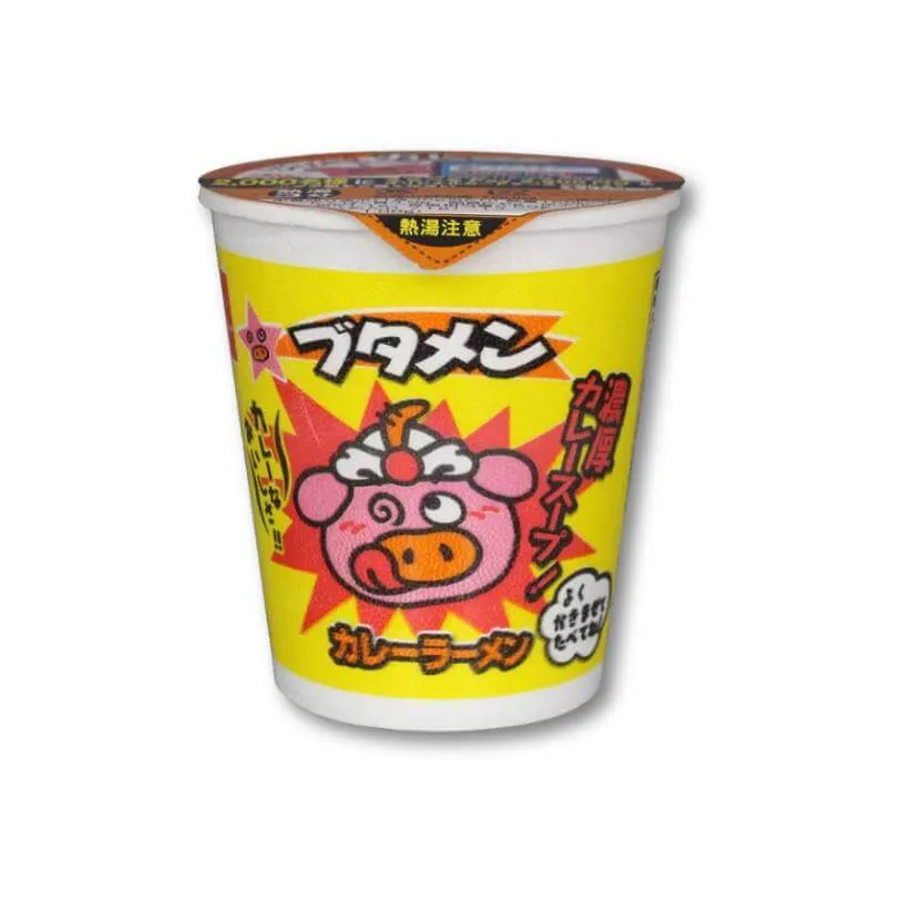 Oyatsu Butamen Instant Ramen Nuudelit - Curry
