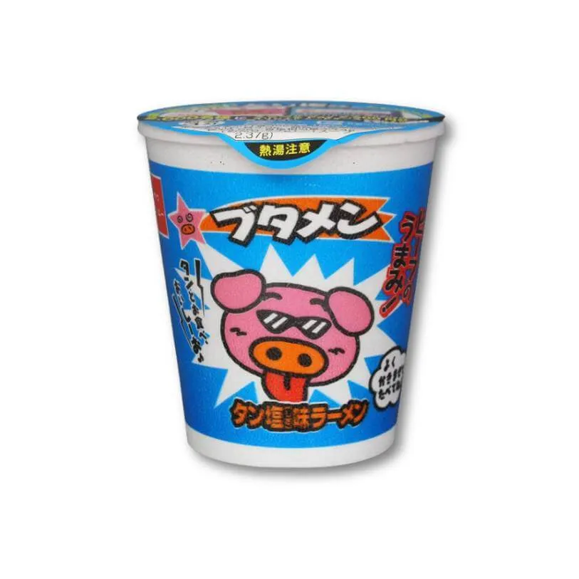 Oyatsu Butamen Instant Ramen Nuudelit - Naudan kielisuola