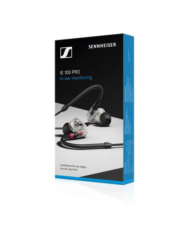 IE 100 PRO -ear-kuulokeet clear