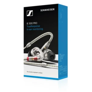 IE500PRO -Ear Kuuloke Läpinäkyvä
