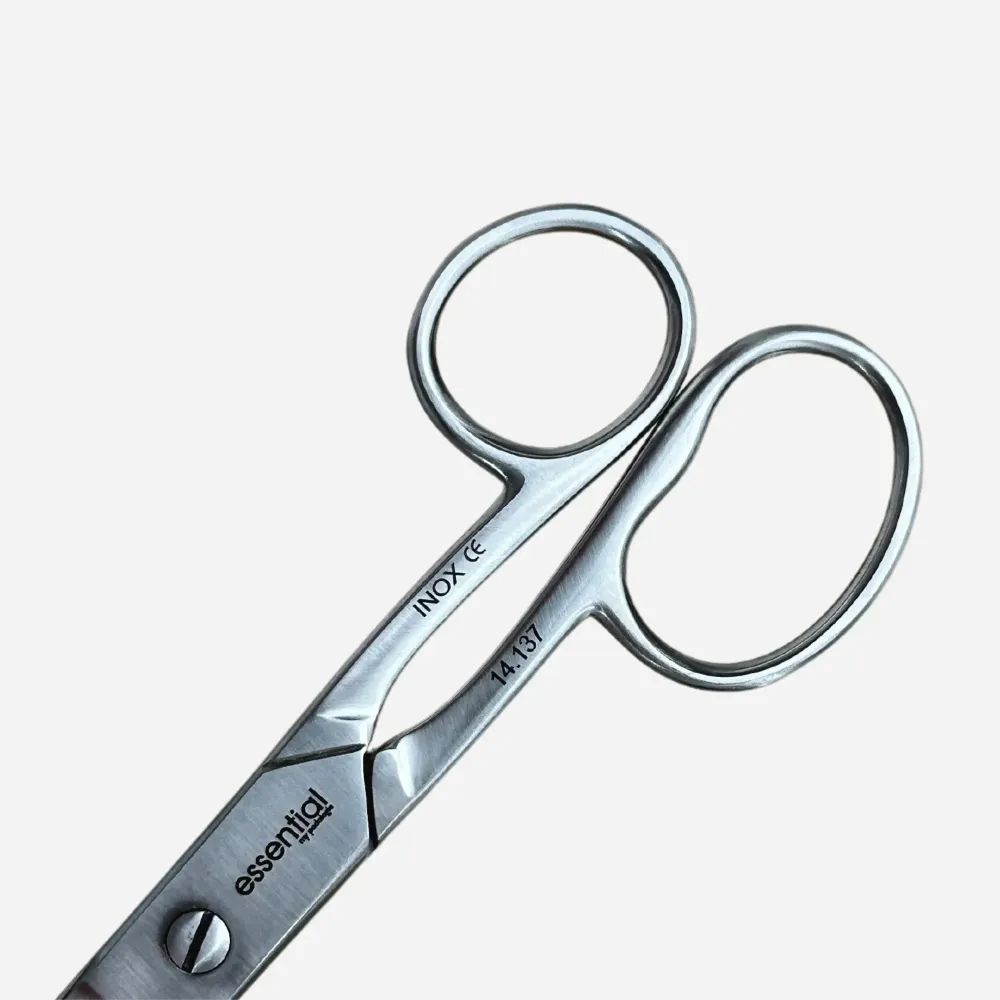 Sakset pohjiin - Suorat terät - 22,5 cm - Ruostumaton teräs - Essential My Podologie