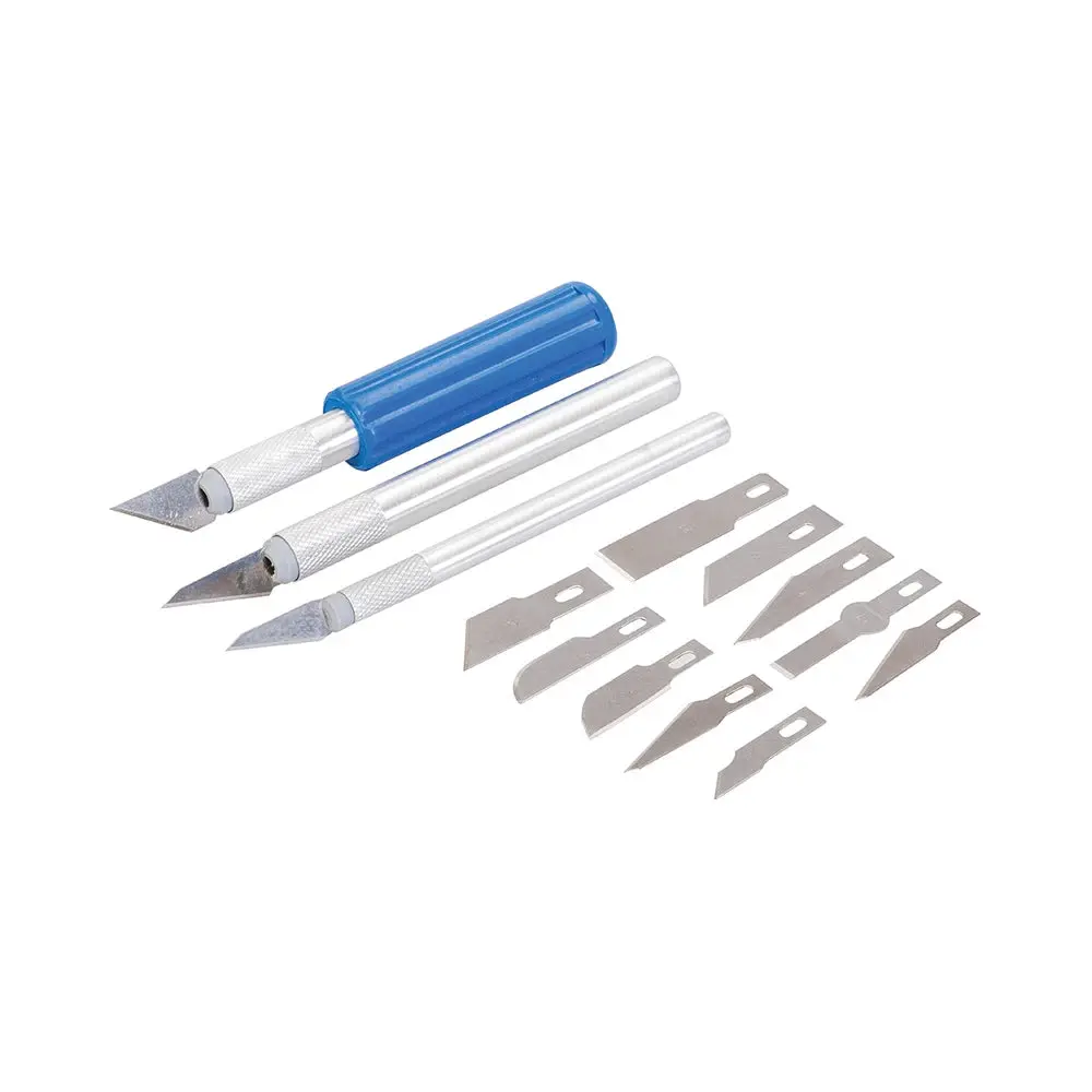 Scalpell box - 16 kpl - Silverline