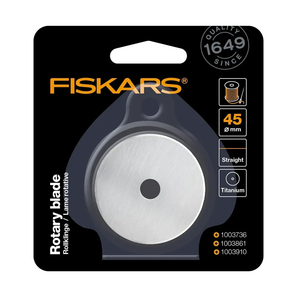Titaaninen vaihtoterä - suora leikkaus - halkaisija 45 mm - Fiskars