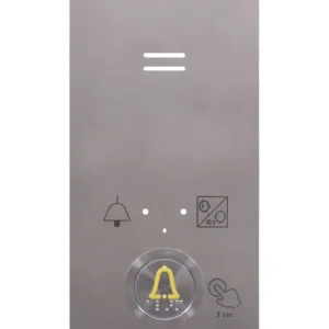 2N® Lift1 -kaappiyksikkö - uppoasennus - painikkeella 919618BE
