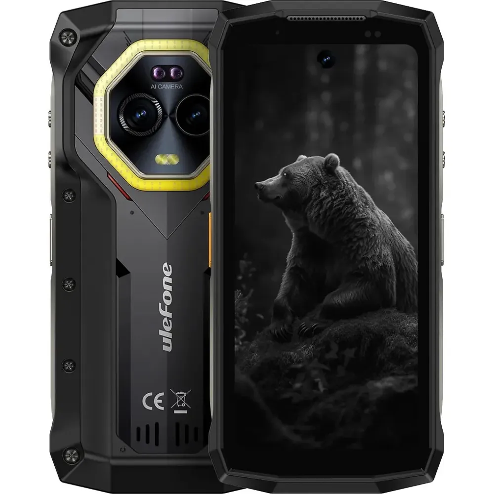 Ulefone Armor Mini 20 puhelin, 256/6 Gt, musta