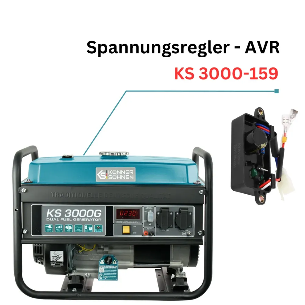 Jännitesäädin KS 3000-159 Könner & Söhnen