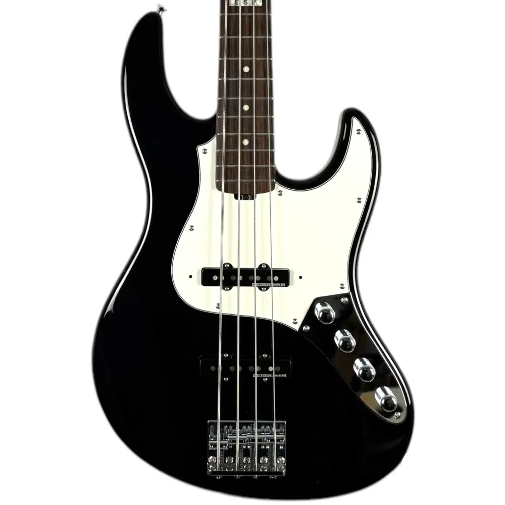 ESP Standard Series Jazz Bass 2004 - Musta