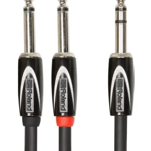 1,5m Audiokaapeli, 1/4" TRS-dual 1