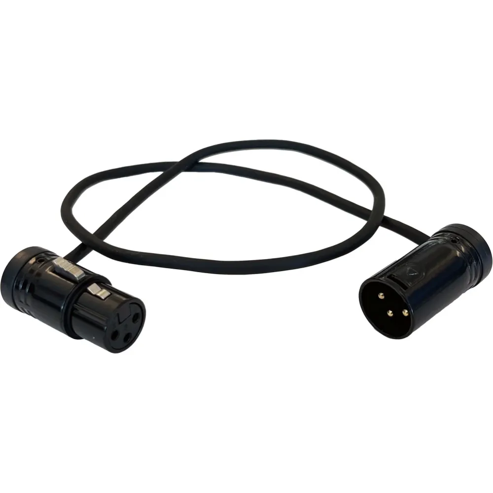 AMP XLR-Kulmamallinen Patch-kaapeli