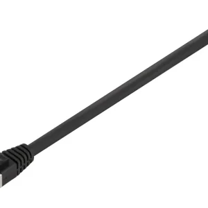 Fuj:tech CAT6A S/FTP -verkkokaapeli, 15 m, musta