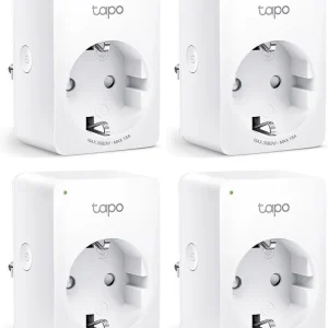 TP-LINK Tapo P110 -etäohjattava pistorasia virrankulutuksen mittauksella (4-pack)