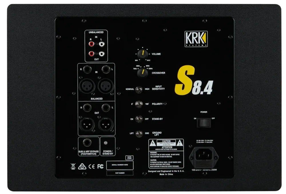 KRK S8 G4 - Subwoofer