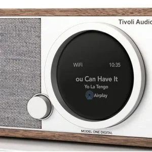 Tivoli Audio Model ONE GEN.2 Digitaalinen Kaiutin (Pähkinä, Harmaa)
