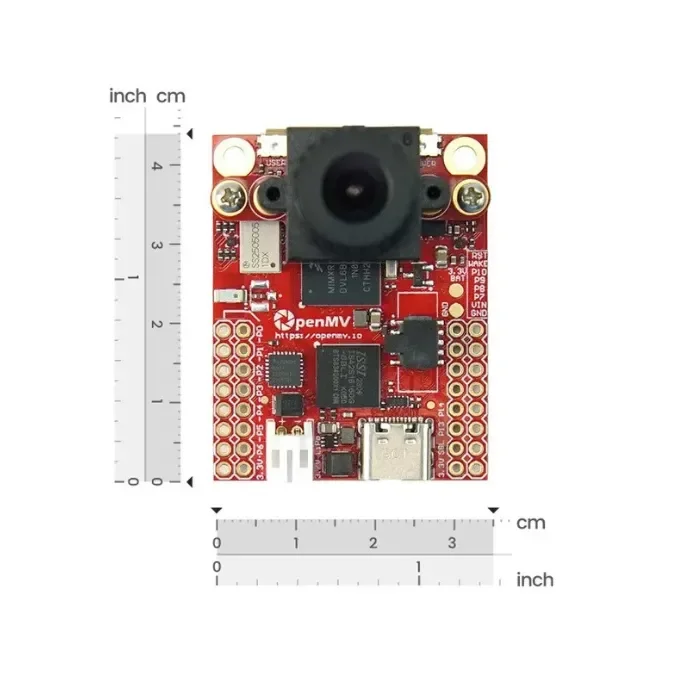 DFRobot OpenMV Cam RT1060 — MicroPython-koneenäkökamera reunalaskentaan