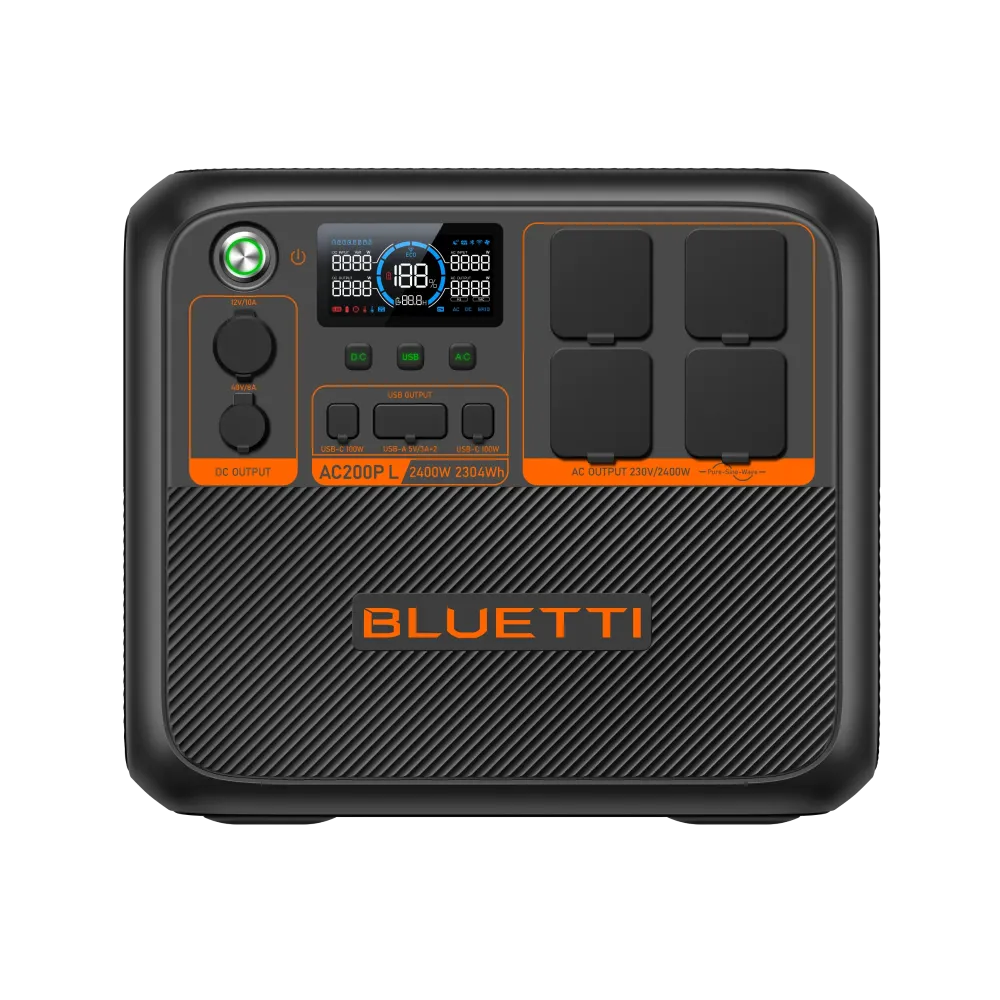 BLUETTI AC200PL laajennettava voimalaitos | 2400W 2304Wh BLUETTI-EU