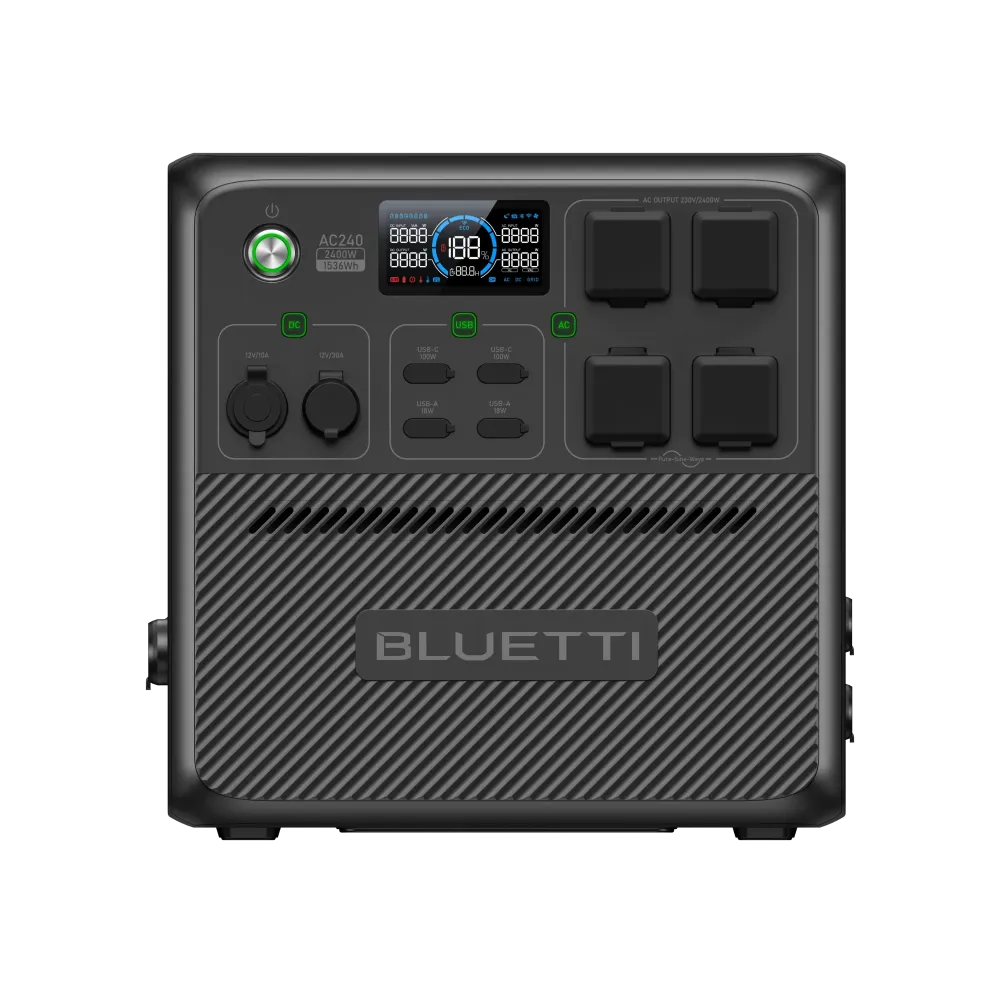 Kannettava BLUETTI AC240 voimalaitos | 2400W 1536Wh Bluettipower-EU