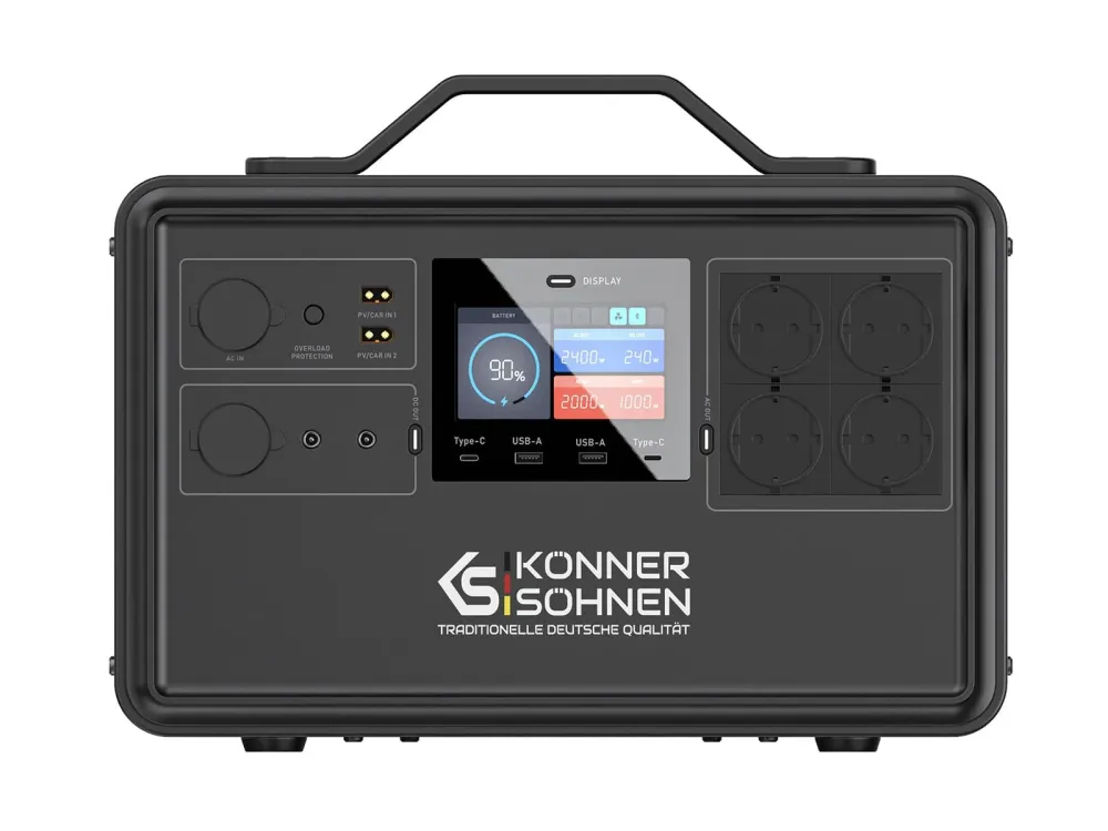 Kannettava virtalähde KS 2400PS Könner & Söhnen