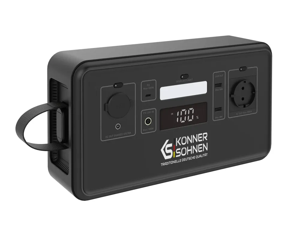Kannettava virtalähde LifePO4 KS 300PS Könner & Söhnen