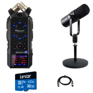 Zoom H6e Essential Podcast paketti