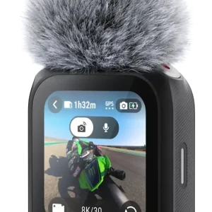 Insta360 GPS-kaukosäädin sisäänrakennetulla mikrofonilla