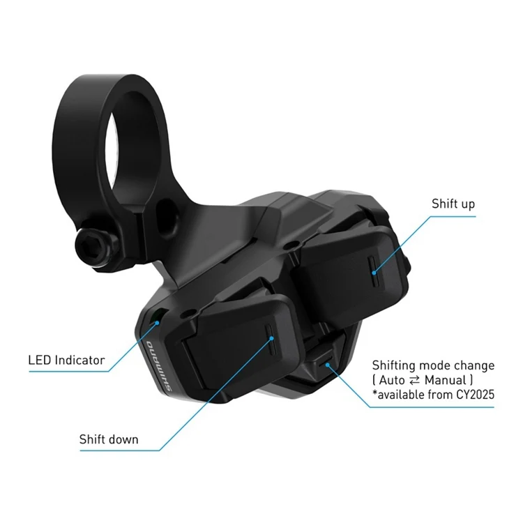 SHIMANO SW-EN605 SEIS (DI2) -kaukosäädin Oikea puoli