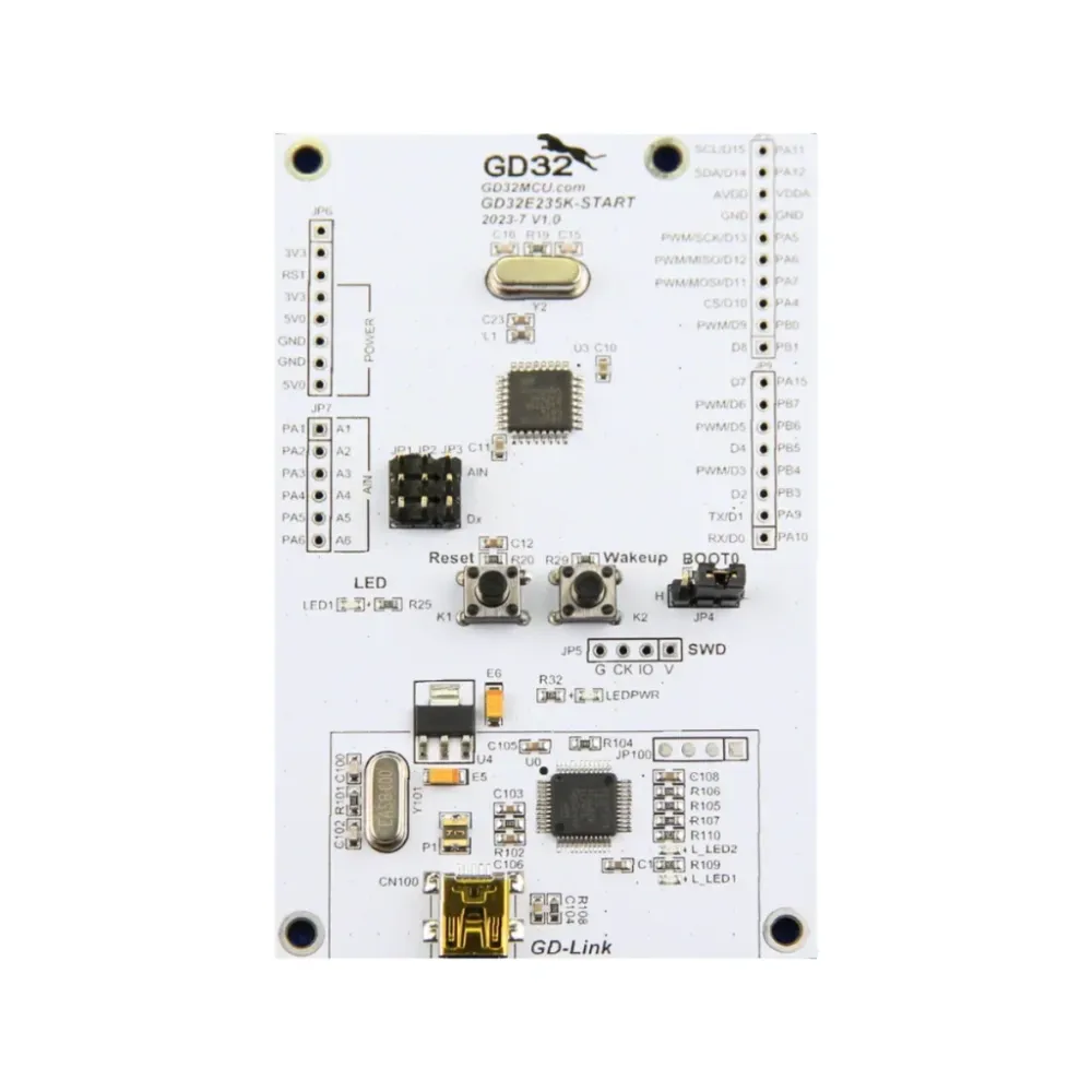 GigaDevice GD32E235K-START Aloituspakkaus - ARM Cortex-M23 MCU