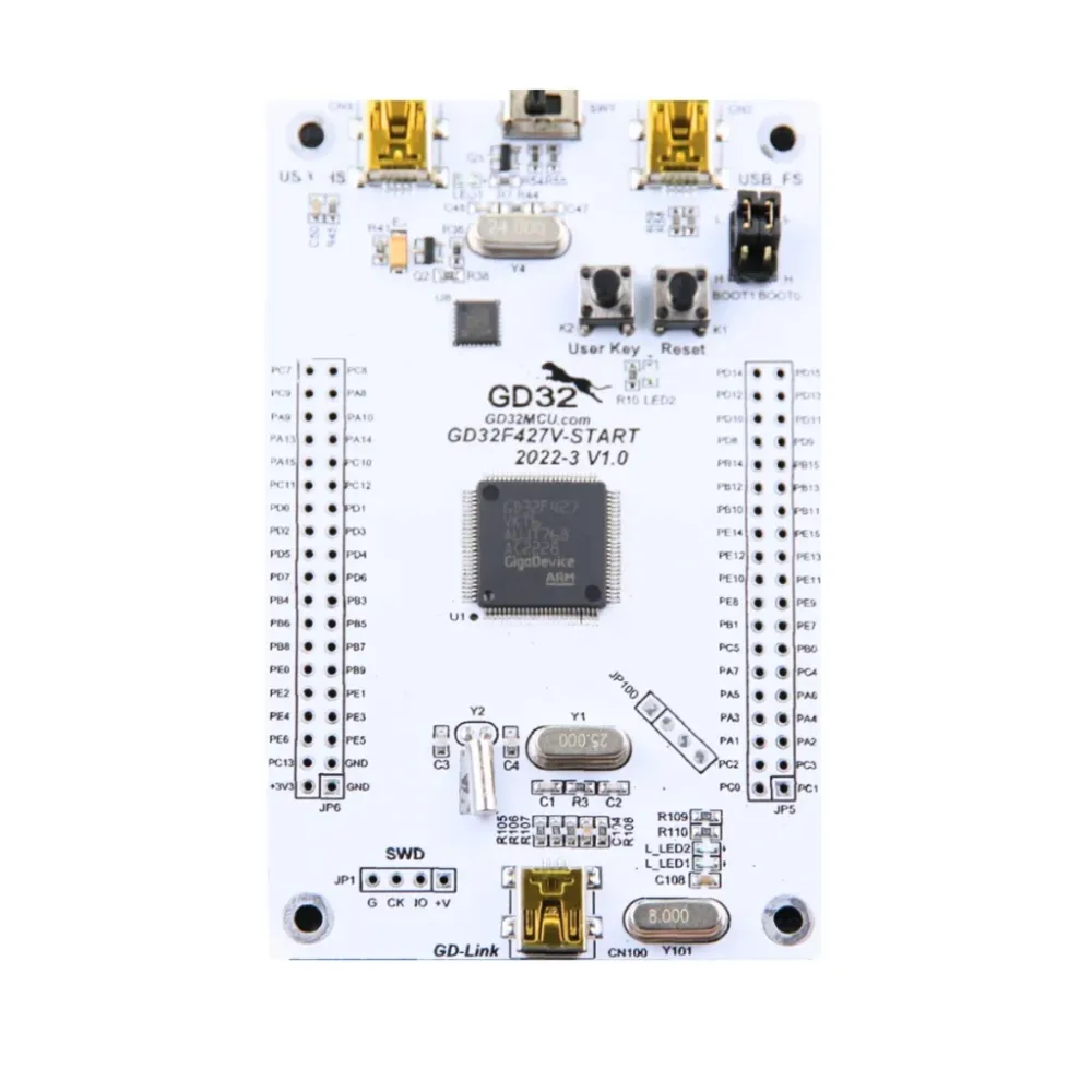 GigaDevice GD32F427V-START Cortex-M4 200MHz MCU Aloituskehityskortti