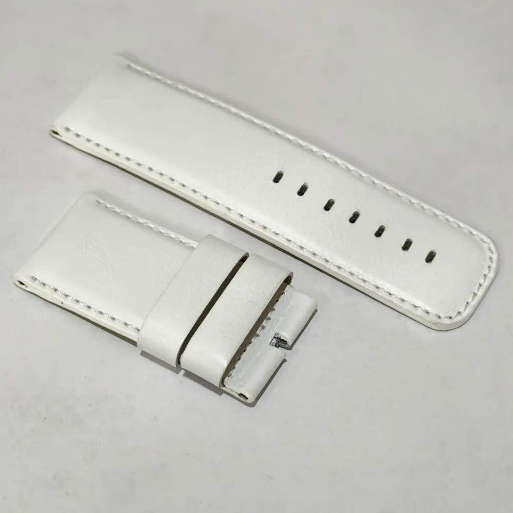 Capodagli 30mm valkoinen nahkaranneke CAP-0001