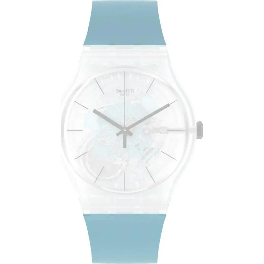 Swatch BLUE DAZE Originals Uusi Gent kellon ranneke ASO29K105