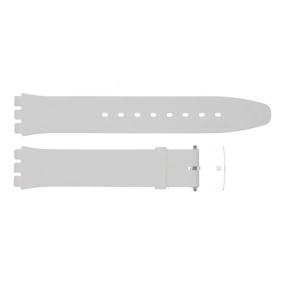 Swatch kellon ranneke WHITE CLASSINESS Originals Skin ASFK360