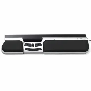 BarMouse ergonominen keskihiiri Silver Slim, kapea