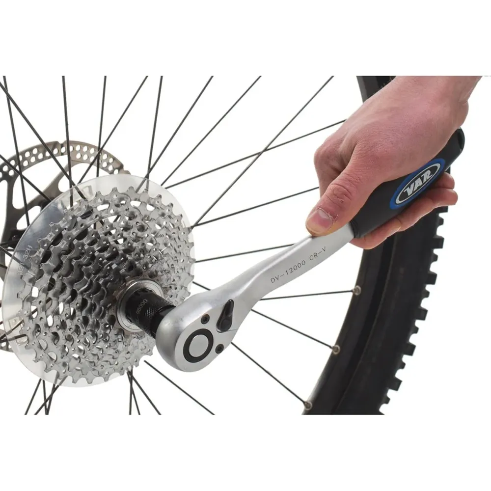 Kasetin irrotuslaite VAR-ohjaimella Shimano Hyperglide & Sram -malleihin.