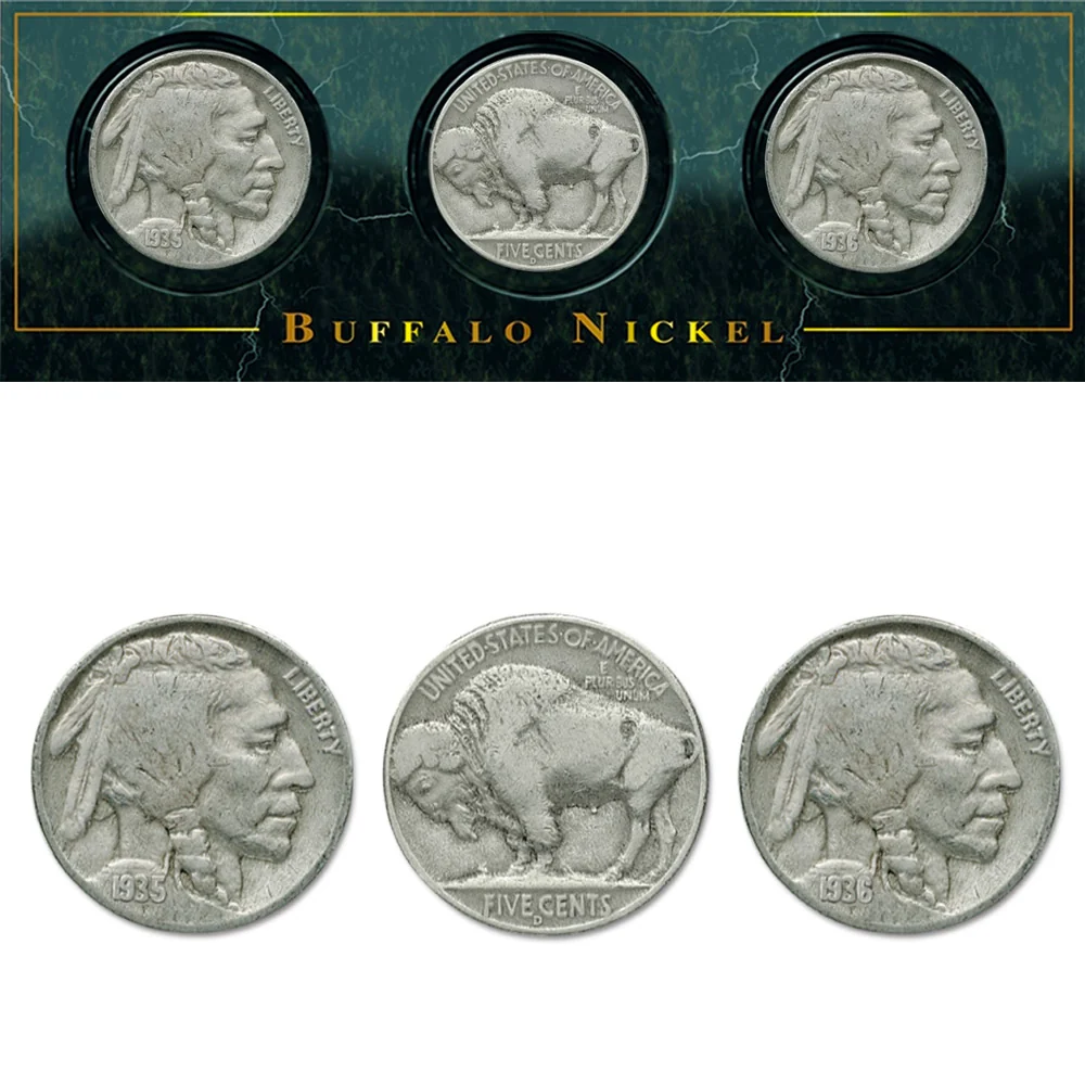 Collectible Coins America - Buffalo Nickel -sarja