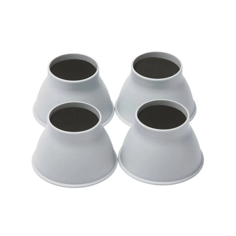 Huonekalukorottaja muovista, 9 cm - 4 kpl.