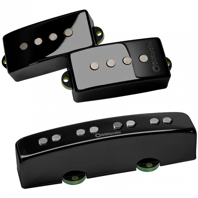 DiMarzio DP306 Sixties PJ setti, Gloss Blac