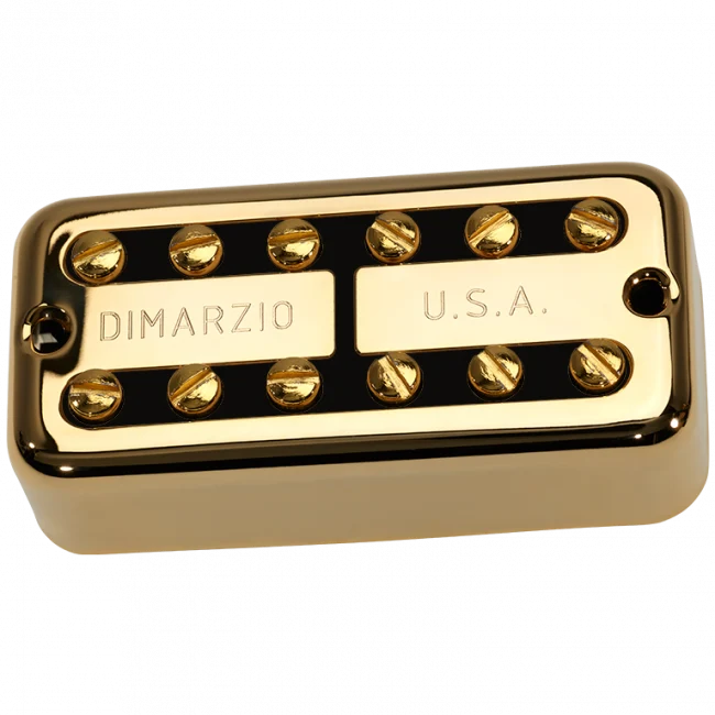 DiMarzio PAF'Tron Bridge, Gold/Black DP294F