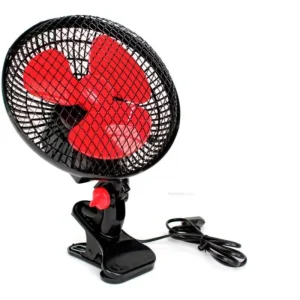 Cyclone Oscillating Clip Fan
